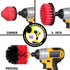 Drill Brush Power Scrubber by Useful Products - Wood Cleaner - Concrete Cleaner - Deck Brush - Rust Stain Remover - Brick Cleaner - Floor Scrub Br...
