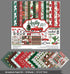 Red Green Christmas Theme Collection Double,Sided Scrapbook Paper Kit Cardstock 12"x12" Card Making Paper Pack Of With Sticker Sheet - 16 Pages - ...