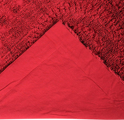 Better Trends Rio Collection is Super Soft and Light Weight in Floral Design 100% Cotton Tufted Unique Luxurious Machine Washable Tumble Dry, Stan...