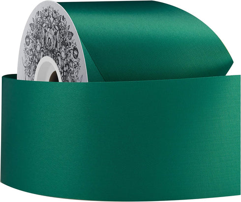 McGinley Mills 2.5" W Acetate Satin Ribbon, Holiday Green, 50 Yard Spool...