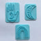 CHENRUI Set of 3 Boho Polymer Clay Stamps Bohemian Embossing Clay Stamps...