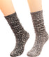 TINTAO Women's Socks Cotton Knit Casual Crew Socks Thick Knit Warm Wool Slouch Socks Gift Socks for Women,Size 5-10#W502...