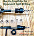 Adjustable Wood Countersink Drill Bit #8 (11/64") with Tapered Drill Bit for Woodworking...