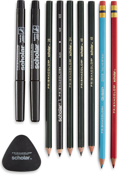 Prismacolor Scholar Manga Drawing Set, Adult Coloring, 10-Piece Kit...