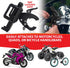 Diamond Plate Adjustable Motorcycle/Bicycle Phone Mount...