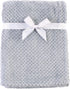 Hudson Baby Unisex Baby Plush Waffle Blanket, Gray, One Size...