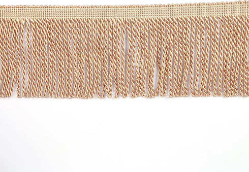 Fenghuangwu 5 Yard Curtain Fringes Bullion Fringe Trim Rayon Fabric Tassel 4inch Wide and Embellishments Curtain Weights Cloth Sofa Fringes for Se...