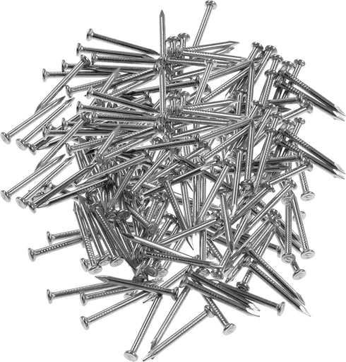 masonry Steel Nails (200 pcs), Galvanized Concrete Wall Nail for Hanging Pictures and Woodworking, Suit for Drywall and Pine (2.5CM)...