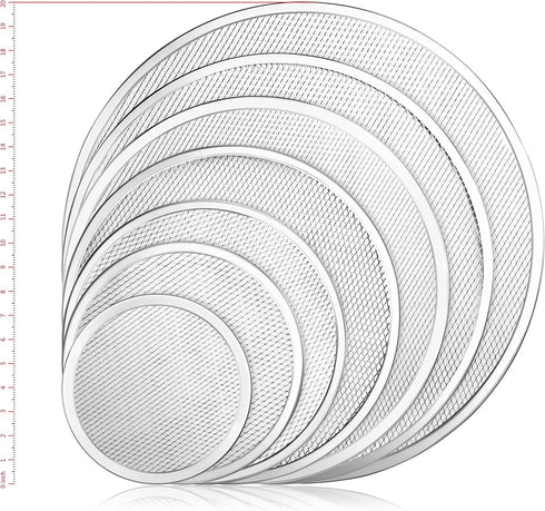 New Star Foodservice Restaurant-Grade Aluminum Pizza Baking Screen, Seamless (20-Inch (Pack of 1))...