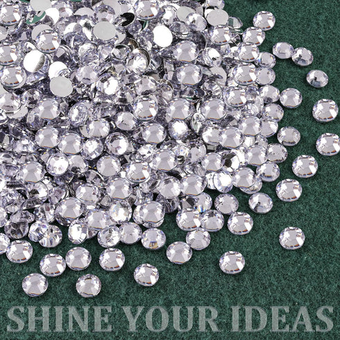 Resin Rhinestones for Crafting with B7000 Jewelry Glue, 2 Boxes Clear FlatBack Crystals with 3Pcs 10ml Glue for Bedazzling Crafts DIY Nail Art Mak...