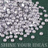 Resin Rhinestones for Crafting with B7000 Jewelry Glue, 2 Boxes Clear FlatBack Crystals with 3Pcs 10ml Glue for Bedazzling Crafts DIY Nail Art Mak...