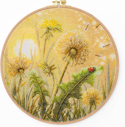 HobbyJobby Cross Stitch Kit It's time to Fly, Counted Cross Stitch Kit for Adults, Needlepoint and Embroidery Kit......