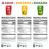 Mavuno Harvest Organic Dried Fruit Variety Pack | Dried Mango, Pineapple, and Banana | Healthy, Vegan, No Sugar Added, Non GMO Snacks for Kids & A...