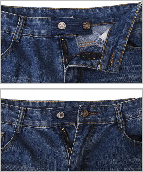 13 Pcs Waist Extenders Set Elastic Waist Extenders Adjustable Button Expanders for Women Men Pregnancy Jeans Skirt Trousers Collar Dress, 3 Types...
