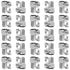 Right Angle Coaxial Connector, 50 Pcs F Type Female to Male Adapter, Compatible with RG59/RG6 Coax Cable and Wall Plates, for TV, Modem, Internet ...