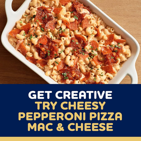 Kraft Deluxe White Cheddar & Garlic & Herbs Mac & Cheese Macaroni and Cheese Dinner, 11.9 oz Box...