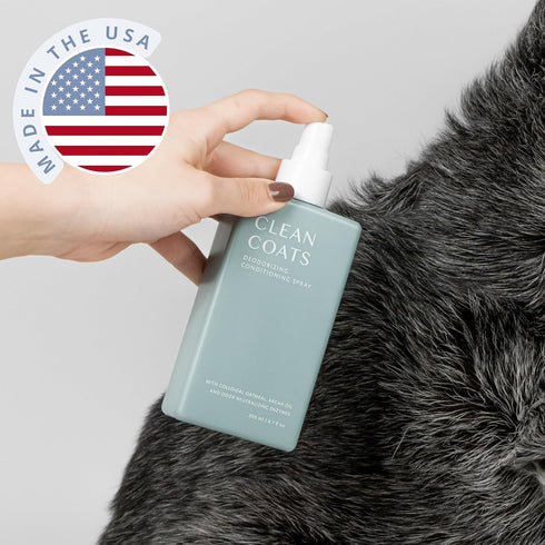 Premium Dog Grooming Spray | Deodorizing Spray for Dogs | Dog Detangler Spray for Sensitive Skin | Leave in Conditioner Spray | Fragrance Free, Ma...
