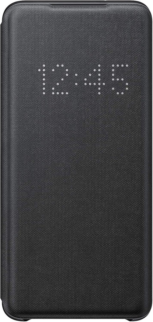 SAMSUNG Galaxy S20 Case, LED Acrylic Wallet Cover - Black (US Version with Warranty) (EF-NG980PBEGUS)...