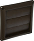 Lambro Industries 2677B Lambro"dustries Plastic Louvered Vent Hood, 4", Brown...