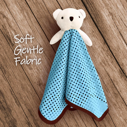 The Safer Baby Lovey | Breathable & Soft Security Blanket | Soft Blanket with Holes for Easy Breathing | Gender Neutral Snuggle Toy | Baby Gift fo...