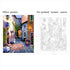 QUITEDEW Paint by Number for Adults Beginner,Street Scenery Paint by Numbers Landscape Adult Paint by Numbers Kits Suitable for Home Wall Decorati...