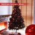 2 Pack 100 LED Solar Red String Lights,33ft Solar Halloween Lights Outdoor,8 Modes Waterproof Red Solar Fairy Lights for Christmas Tree Party Wedd...