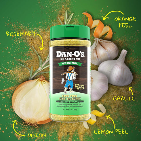 Dan-O’s Seasoning Original | Medium Bottle | 1 Pack (8.9 oz)...