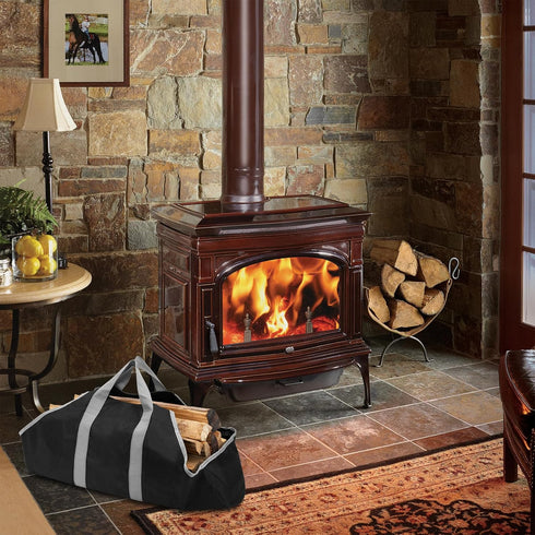 Stanbroil Canvas Firewood Carrier Bag, Durable Firepalce Log Tote with Handles for Wood Fire Stove, Outdoor Camping...
