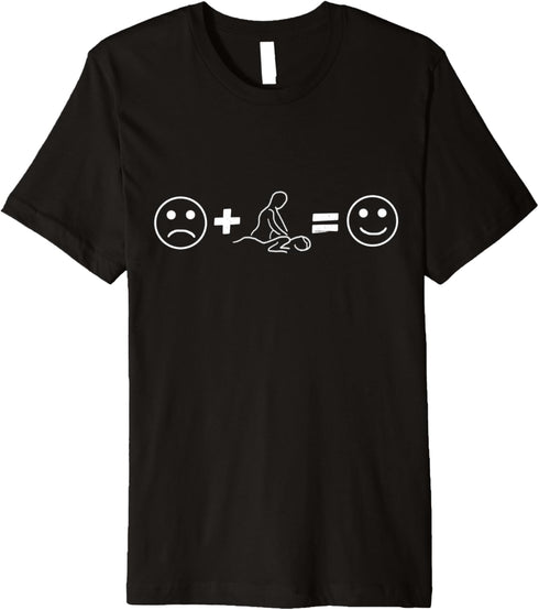 Massage Therapist Spa Masseur Relaxation Relax Emoticon Premium T-Shirt...