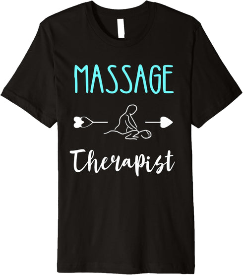 Massage Therapist Spa Masseur Relaxation Physical Kneading Premium T-Shirt...