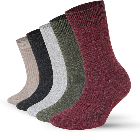 Merino Wool Socks -Wool Sock,Hiking Socks For Women, Crew Socks for Women...