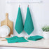 Kitinjoy 100% Cotton Kitchen Dish Cloths, 6 Pack Waffle Weave Ultra Soft Absorbent Dish Towels for Drying Dishes Quick Drying Kitchen Towels Dish ...