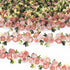 OIIKI 5 Yards Flower Trim Ribbon, Wedding lace Fabric Ribbon, Rose Ribbon Trim Flower Embroidered Trim Polyester Trim Ribbon for Wedding Appliques...