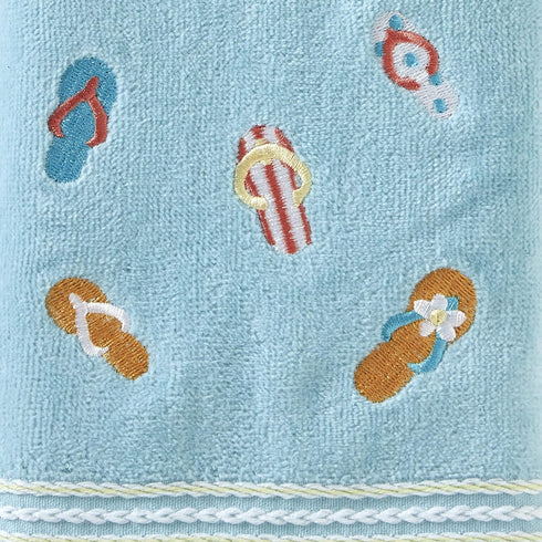 SKL Home Flips & Flops Hand Towel Set, Small, 2 Count...