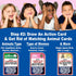 THINK2MASTER Animal Kingdom Info Quest Educational Card Game - Perfect for Boys, Girls, Kids, Classroom, Friends and Families to Have Fun While Le...