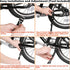 Bike Kickstand - Adjustable Aluminum Alloy Bicycle Kickstand for 16 18 Inch Kids Bike/Mountain Bike/Road Bicycle/BMX Bike...
