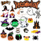20Pcs Halloween Magnet Car Decorations Waterproof Trick or Treat Automotive Magnet Stickers Refrigerator Magnets Boo Pumpkin Ghost Candy Bat Home ...