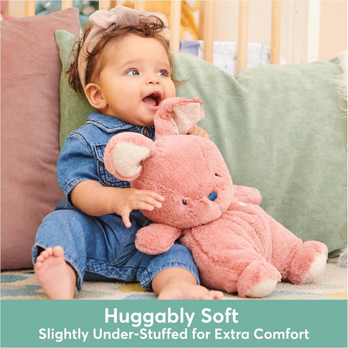 GUND Baby Oh So Snuggly Bunny Stuffed Animal, Bunny Toddler Toy, Dusty Rose Pink, 12.5"...