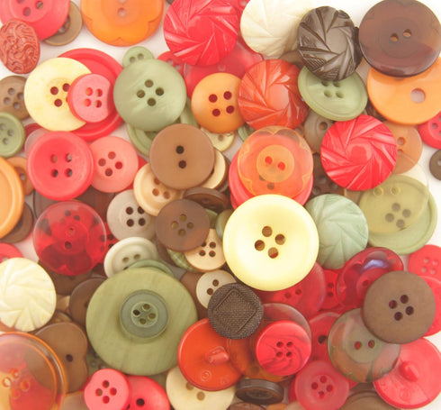 Buttons Galore Grab Bag Autumn Button...