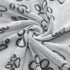 UTTPLL Stuffed-Premium-Dog-Blankets-Flannel Pet Printed Throw Soft Fluffy Fleece Cat Blanket Washable Sleep Mat Puppy Essentials Grey Cute Paw Med...