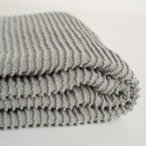 Now Designs 197422aa Ripple Kitchen Towel, Set of 2, London Grey...
