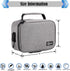 Egooz Large Smell Proof Stash Locking Bags with Combination Lock - Waterproof Smell Proof Containers Box Case for Home and Travel Grey...