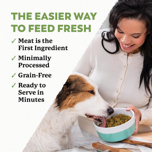 Dr. Harvey's Chicken & Garden Veggies Dog Food, Human Grade Grain-Free Dehydrated Food for Dogs with Freeze-Dried Chicken, Trial Size (5.5 Oz)...