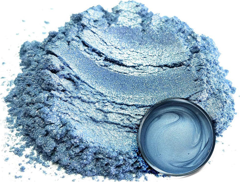 Eye Candy Premium Blue Mica Powder Pigment (50g) | Multipurpose DIY Arts and Crafts Additive | Acrylic Pouring, Woodwork, Epoxy, Resin, Bath Bombs...