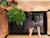 2 PCS Large Repotting Mat for Plant Transplanting and Mess Control, 43" X 29" Thickened Foldable Waterproof Plant Potting Tray, Portable Potting M...