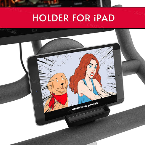 Phone Holder Compatible with Peloton Bike & Bike Plus Accessories, Original Design Phone Tray, Holder for iPhone, Cell Phone Holder Mount, Fit for...