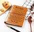Daughter-in-Law Gift-Bonus Daughter Gift-Mothers Day Birthday Wedding Housewarming Christmas Gift-Recipe for A Special Daughter in Law--Removable ...