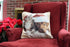 Tache 2 Piece Christmas Companions Cat Dog Holiday Festive Throw Pillow Cushion Covers...