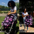 4 in 1 Car Seat Covers for Babies Girl, Nursing Cover Carseat Canopy, Soft and Stretchy Breastfeeding Scarf, Best Gift Set for Infant, Newborn - F...