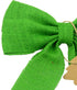 Aokbean Set of 2 Wedding Decor Bows Christmas Tree Topper Bow Rustic Decor Burlap (Christmas Green)...